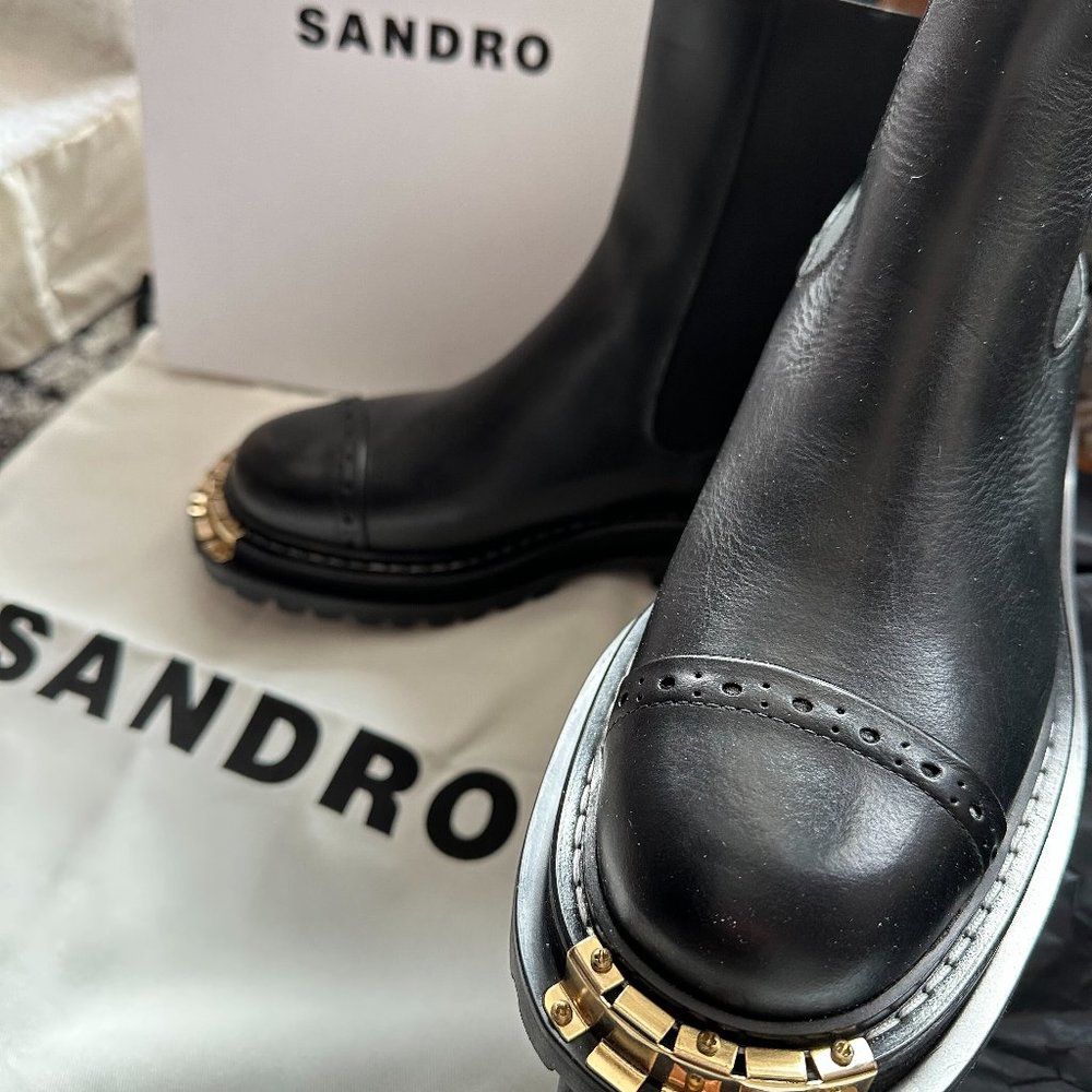 SANDRO Combat Boots - *BRAND NEW, NEVER WORN!*